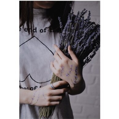 LAIKINŲ TATUIRUOČIŲ RINKINYS Lavender 1